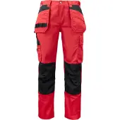 Projob 5531 Riipputaskuhousut - Red - D112