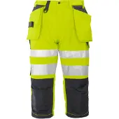 Projob 6510 Caprihousut En Iso 20471 Luokka 2 - Yellow/Black - C52
