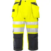 Projob 6510 Caprihousut En Iso 20471 Luokka 2 - Yellow/Navy - C52