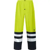 Projob 6504 Sadehousut En Iso 20471 Luokka 2 - Yellow/Black - 3XL