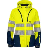 Projob 6423 Naisten Takki En Iso 20471 Luokka 3/2 - Yellow/Navy - 3XL