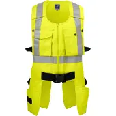 Projob 6704 Liivi En Iso 20471 Luokka 2 - Yellow/Navy - XS