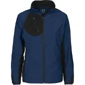 Projob 2326 Microfleecetakki Naiset - Marine - 3XL