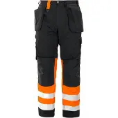 Projob 6502 Housut En Iso 20471 Luokka 1 - Orange/Black - D120