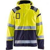 Blakläder Highvis Kuoritakki - Huomio Keltainen/Mariininsininen - Xxxl