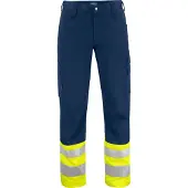 Projob 6533 Huomioreisitaskuhousut En Iso 20471 Luokka 1 - Yellow/Navy - D96