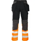 Projob 6522 Housut En Iso 20471 Luokka 1 - Orange/Black - C50