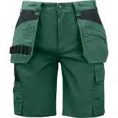 Projob 5535 Riipputaskushortsit - Forest green - C58/158
