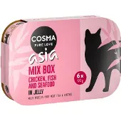 Cosma 36x85g kana hyytelössä Original kissanruoka
