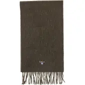 Barbour Plain Lambswool Scarf Seaweed