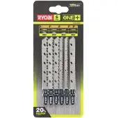 Ryobi RAK6JSBW 6-osainen pistosahanteräsarja