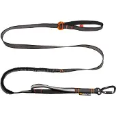 Non-Stop Dogwear Touring Bungee Adjustable Gray Koiran talutushihnat ja jälkiliinat grey OneSize