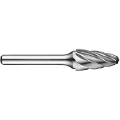 DORMER P841 9.6X6.0mm HM Pyörivät viilat – Puumainen, säteellinen pää