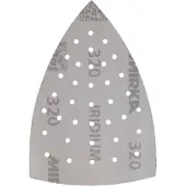 Mirka Hiomapaperi Kolmio Iridium 100x152x152mm Grip 36H 320 50 kpl