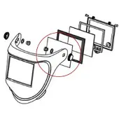 Esab Suojalasi ulkopuoli G40 ja G50 10 kpl