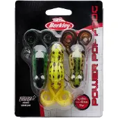 Berkley Power Pop Frog Floating Pehmeä Viehe 10g 60 Mm 3 Yksiköt