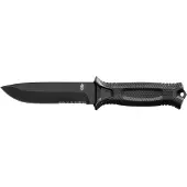 Gerber Strongarm veitsi, musta, combo terä