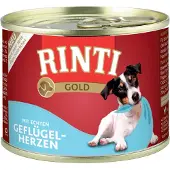Rinti Gold siipikarjansydän + vasikanlihapalat koiranruoka