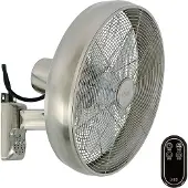 Lucci air 213126 - Seinätuuletin BREEZE 55W/230V matta kromi + kaukosäädin