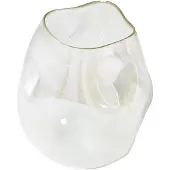 Pols Potten Vase Collision White S - White - Ø19.5X H20.5CM