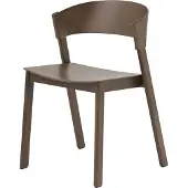 Muuto Cover tuoli, petsattu tummanruskea