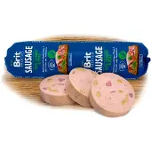 Brit Premium 24x800g Sausage kalkkuna ja herneet Brit koiran märkäruoka