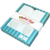 Mikamax Hot Feet, Lämpötohvelit - Valkoinen