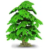 Collecta Puu Ginkgo Biloba Puu Neljänkymmenen Kilven Hahmo