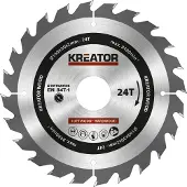 Kreator pyörösahanterä 160mm, 24 hammasta