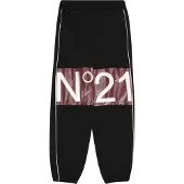 N°21 Housut ruskea / musta / valkoinen