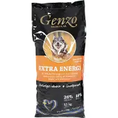 Genzo Extra Energy 15 kg Koiranruoka (Lava 24 säkkiä)