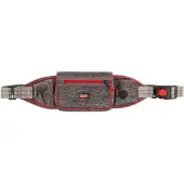 Kong -vyölaukku, harmaa P 11 x L 36cm vyötärönympärys säädettävä 86-127cm koira