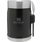 Stanley Legendary Classic ruokatermos sporkilla 0,41 litraa, musta