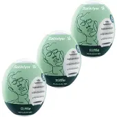 Satisfyer Masturbator Egg Set Riffle 3 kpl