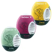 Satisfyer Egg RBF - masturbaattorimunasarja 3 kpl