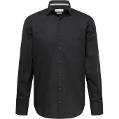 Michael Kors Poplin Stretch Modern Shirt - Black - 43