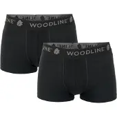 Woodline Boxerit Musta 2 kpl 2XL