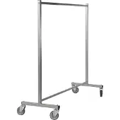 Kongamek Konfektio­vaunu KM113700B, 1700x600x1690 mm, 150 kg, harmaa