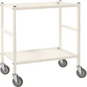 Konga Mekaniska Rullapöytä KM4100B, 690x430x750 mm, 150 kg, valkoinen, polyuretaani