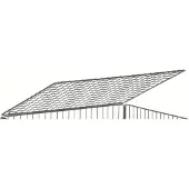 Konga Mekaniska Kansi KM4404-L, 830x630x35 mm, sähkösinkitty