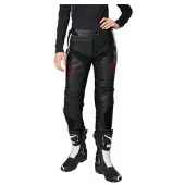 Rekurv C-20.03 Naiset Nahkaa Yhdistelmähousut Musta/Valkoinen/Punainen Naiset, size 32