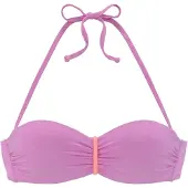Venice beach Bikinitoppi vaaleanvioletti / lohi