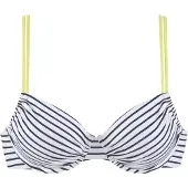 Venice beach Bikinitoppi keltainen / musta / valkoinen