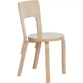 Artek Aalto tuoli 66, koivu