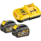 DeWalt XR FLEXVOLT DCB118T2 54V 2x6Ah powerpack