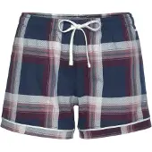 s.Oliver Pyjamahousut yönsininen / burgundin punainen / offwhite