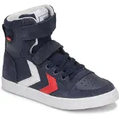 Hummel Saappaat - Slimmer Stadil Leather High Jr. - Peacoat - - 28 - Saappaat