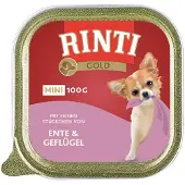 Rinti | Gold Mini | Tarjotin 100g - Kanaa ja hanhea 100g