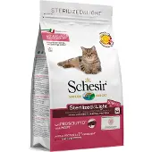 Schesir säästöpakkaus: 3x1,5kg Sterilized kinkku kissan kuivaruoka
