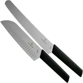 Victorinox Swiss Modern Keittiöveitsisetti, 2 kpl, musta